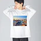 GrapeのRicordi a Venezia Big Long Sleeve T-Shirt