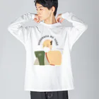 Mrs.Bean/ミセスビーンの信長の予防 ビッグシルエットロングスリーブTシャツ