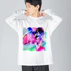 むちんアゲショップのわたしのこころ Big Long Sleeve T-Shirt