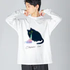 かにめし‼️のおろろろグッズ Big Long Sleeve T-Shirt