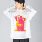 限界破裂 ExplosionLimitのヤミー Big Long Sleeve T-Shirt