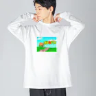 カカトコリバイバルのいぬごや Big Long Sleeve T-Shirt