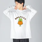 chicodeza by suzuriのみかんたべようよ Big Long Sleeve T-Shirt