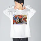 Ryuuhi_dragonのちゅーりっぷ ビッグシルエットロングスリーブTシャツ