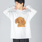 akiのおすましミニチュアダックスフント Big Long Sleeve T-Shirt