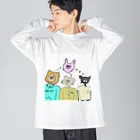 いち屋の恋じゃんラビットハント Big Long Sleeve T-Shirt