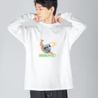 hamuevoの快速カタツムリくん Big Long Sleeve T-Shirt