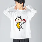 kouohのサンキューママ Big Long Sleeve T-Shirt