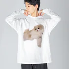 ふうまくんのお店のおねむなふうまくん Big Long Sleeve T-Shirt