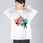 P.L.6.3のP.L6.3【グラフィティ】 Big Long Sleeve T-Shirt