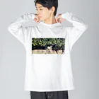 Btz-WEARの近所ネコさん ビッグシルエットロングスリーブTシャツ