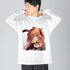 未来アニメスタジオのAIキャラクター9 Big Long Sleeve T-Shirt