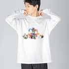 baby-humming の伝説モンスターズ　～ピエロと仲間たち～ Big Long Sleeve T-Shirt