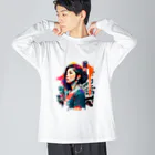 CITY GIRLSのCITY GIRL E Big Long Sleeve T-Shirt