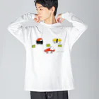 おいしいおばけのおいしいおばけ（すしカー） Big Long Sleeve T-Shirt