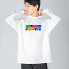 Kurukurubushiのきらきらだいがくせい ビッグシルエットロングスリーブTシャツ