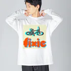 komgikogikoのfixie ビッグシルエットロングスリーブTシャツ