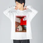 artypartyのたぬこと湯郷温泉 Big Long Sleeve T-Shirt