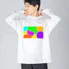 ミクノガレのカラフルでテンション上げてこ Big Long Sleeve T-Shirt