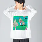 dot waltzのPrism Woodland Big Long Sleeve T-Shirt