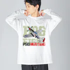 Atelier NyaoのP51 MUSTANG（マスタング） Big Long Sleeve T-Shirt