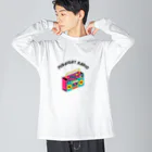 honeycombのMidnight Radio ビッグシルエットロングスリーブTシャツ