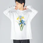 Hungry Freaksのスパニッシュ・アイリス Big Long Sleeve T-Shirt