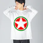 SuzutakaのSuica star ビッグシルエットロングスリーブTシャツ