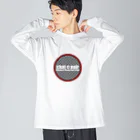 chat noirのchat noir circle logo Big Long Sleeve T-Shirt