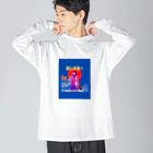 身につけ・眺めるだけで幸運を引き寄せる、神ひろしの癒しのグッズの愛グッズ Big Long Sleeve T-Shirt