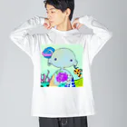 Hakuaのお店の優しい宇宙人 Big Long Sleeve T-Shirt