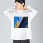 tokyo_a_wの中央区の空 Big Long Sleeve T-Shirt