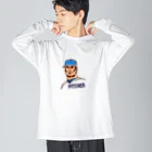 Reason+PictureのPitcherくん01 Big Long Sleeve T-Shirt