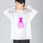 妖怪 水姫城-Yokai.Mizukijyo-ฅ^ơωơ^ฅ♡のヒメノ熊猫ฅ^ơωơ^ฅ♡ Big Long Sleeve T-Shirt