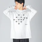 大田デザインの【与論産】オジサン家系図 Big Long Sleeve T-Shirt