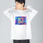 insparation｡   --- ｲﾝｽﾋﾟﾚｰｼｮﾝ｡のsquare Big Long Sleeve T-Shirt