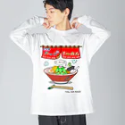 かいほう屋の味自慢かっぱらーめん ビッグシルエットロングスリーブTシャツ