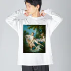 世界美術商店のヴィーナスの水浴 / The Bath of Venus Big Long Sleeve T-Shirt