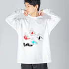 YASUPLANTS&AQUAのしゅりんプ Big Long Sleeve T-Shirt