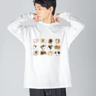 Lichtmuhleの2023モルモットカレンダー大集合01 Big Long Sleeve T-Shirt