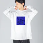 handmade asyouareの天の川クラゲ Big Long Sleeve T-Shirt