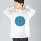 LeafCreateの海に眠る宝石 ビッグシルエットロングスリーブTシャツ