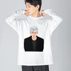 Hoai.art.jpのEXO PARK CHANYEOL fanart  ビッグシルエットロングスリーブTシャツ