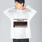 Vintage Synthesizers | aaaaakiiiiiのSequential Circuits Prophet 5 Vintage Synthesizer Big Long Sleeve T-Shirt