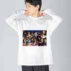 論破学校のyay民大集合 Big Long Sleeve T-Shirt