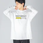 555DesignWorksの本日の精神状態はこちらです(50%) Big Long Sleeve T-Shirt