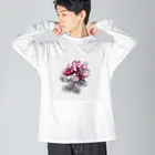 phi-delの柘榴 Big Long Sleeve T-Shirt