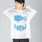 majiodesignのMAJIO FISH COLLECTION ビッグシルエットロングスリーブTシャツ