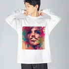 大人の事情の感情ガール Big Long Sleeve T-Shirt