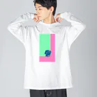 こむさんの緑茶lover Big Long Sleeve T-Shirt